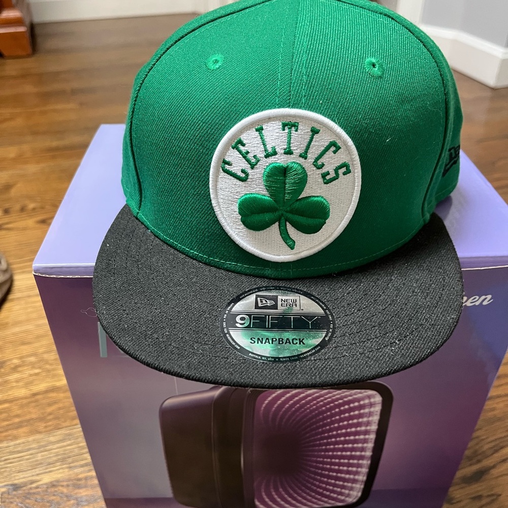 New Era Green and Black Snapback Hat